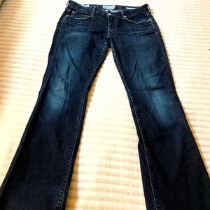 Lucky dark denim jeans size 27 Lolita boot cut